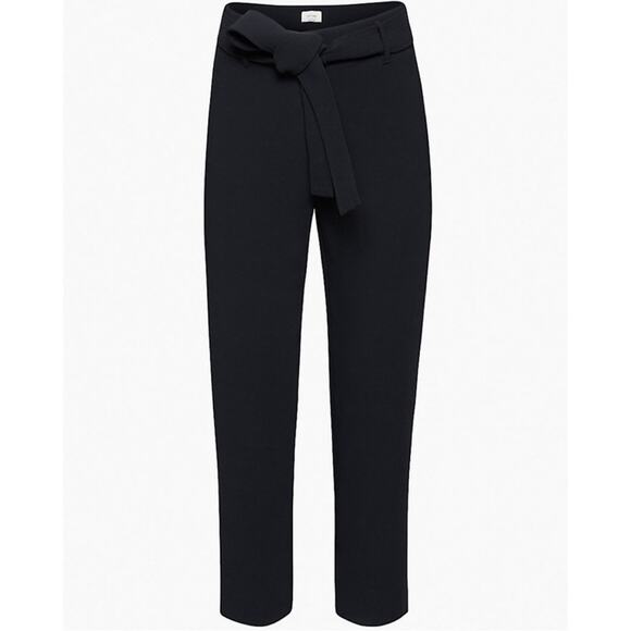 Wilfred Tie Front Black Pants size 2 - Picture 1 of 10